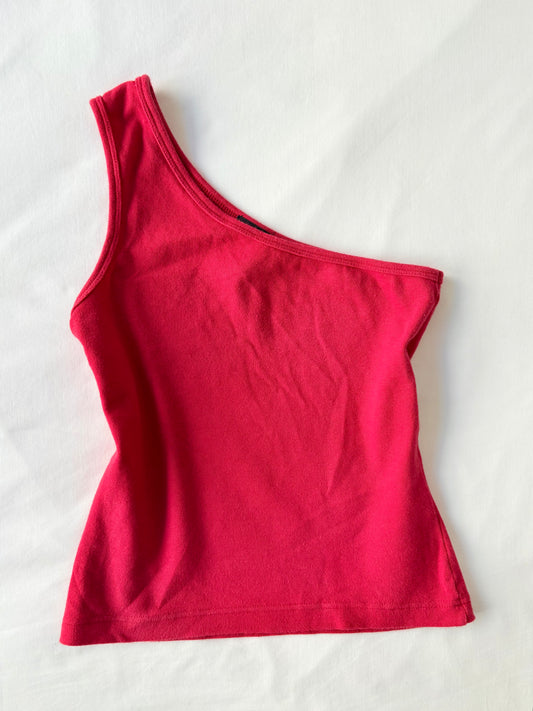 00’s Glassons one shoulder tank | Size 10-12