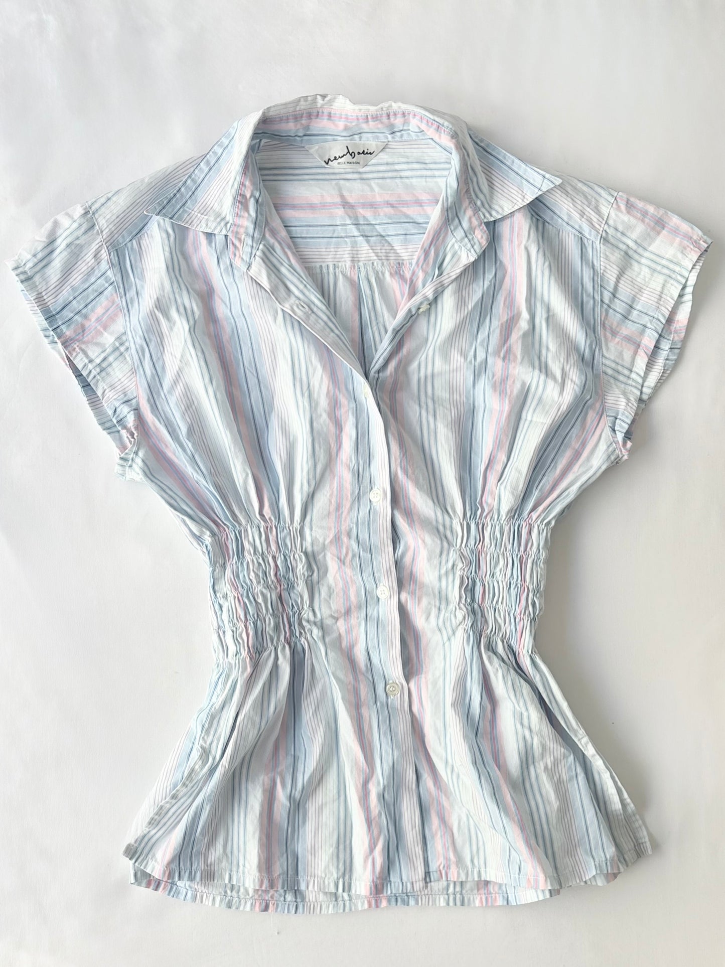 00’s Belle Maison cinched shirt | Size 12