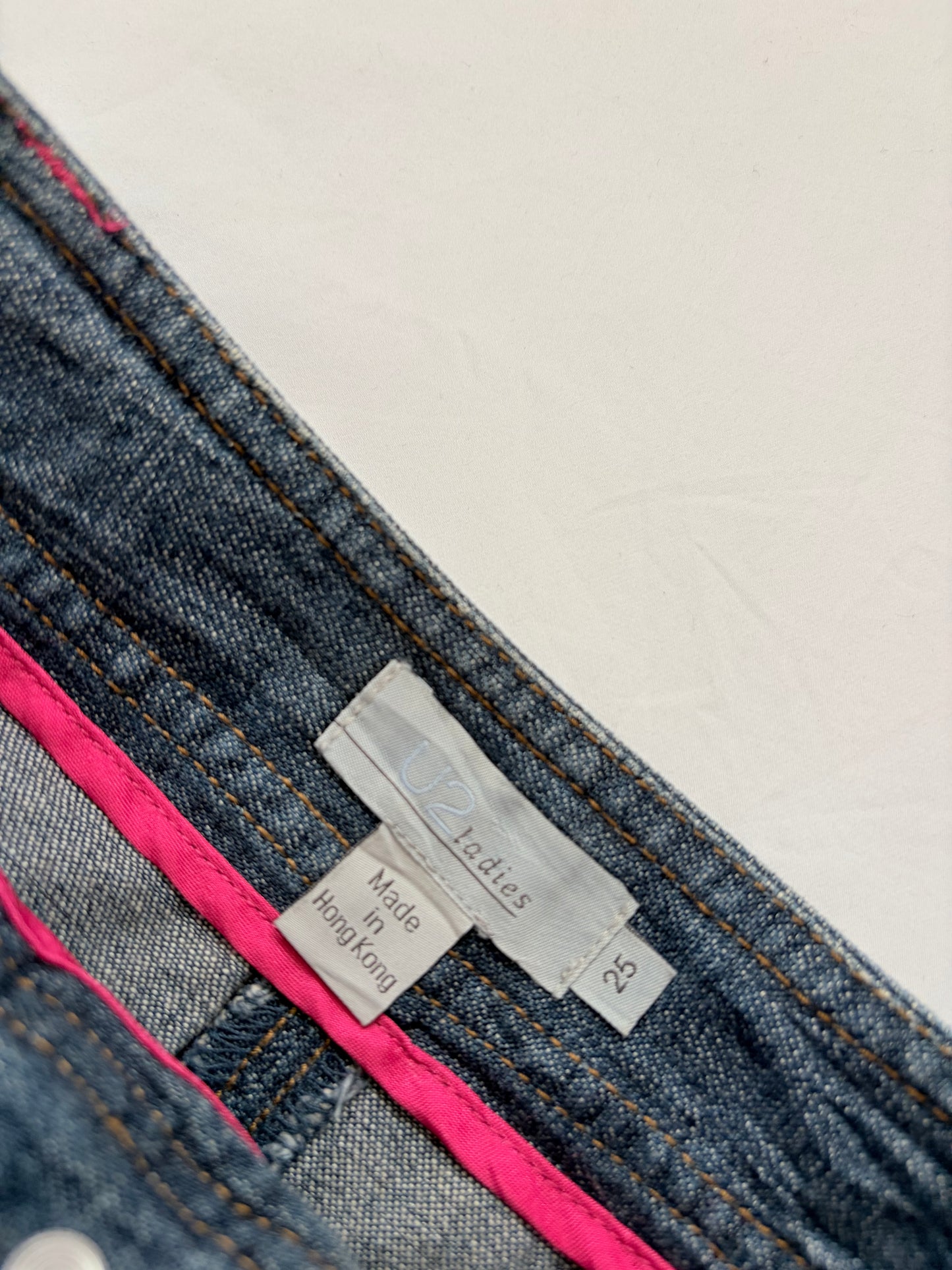 00’s U2 Ladies pleated mini skirt | Size 8