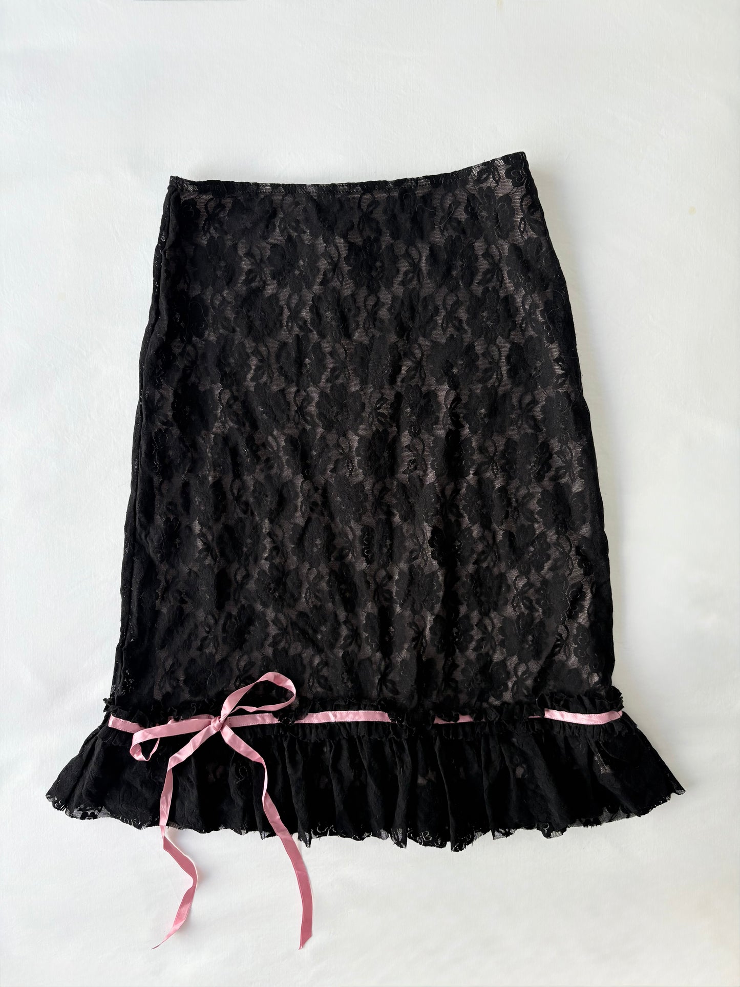 00’s Morgan De Toi lace midi skirt | Size 8