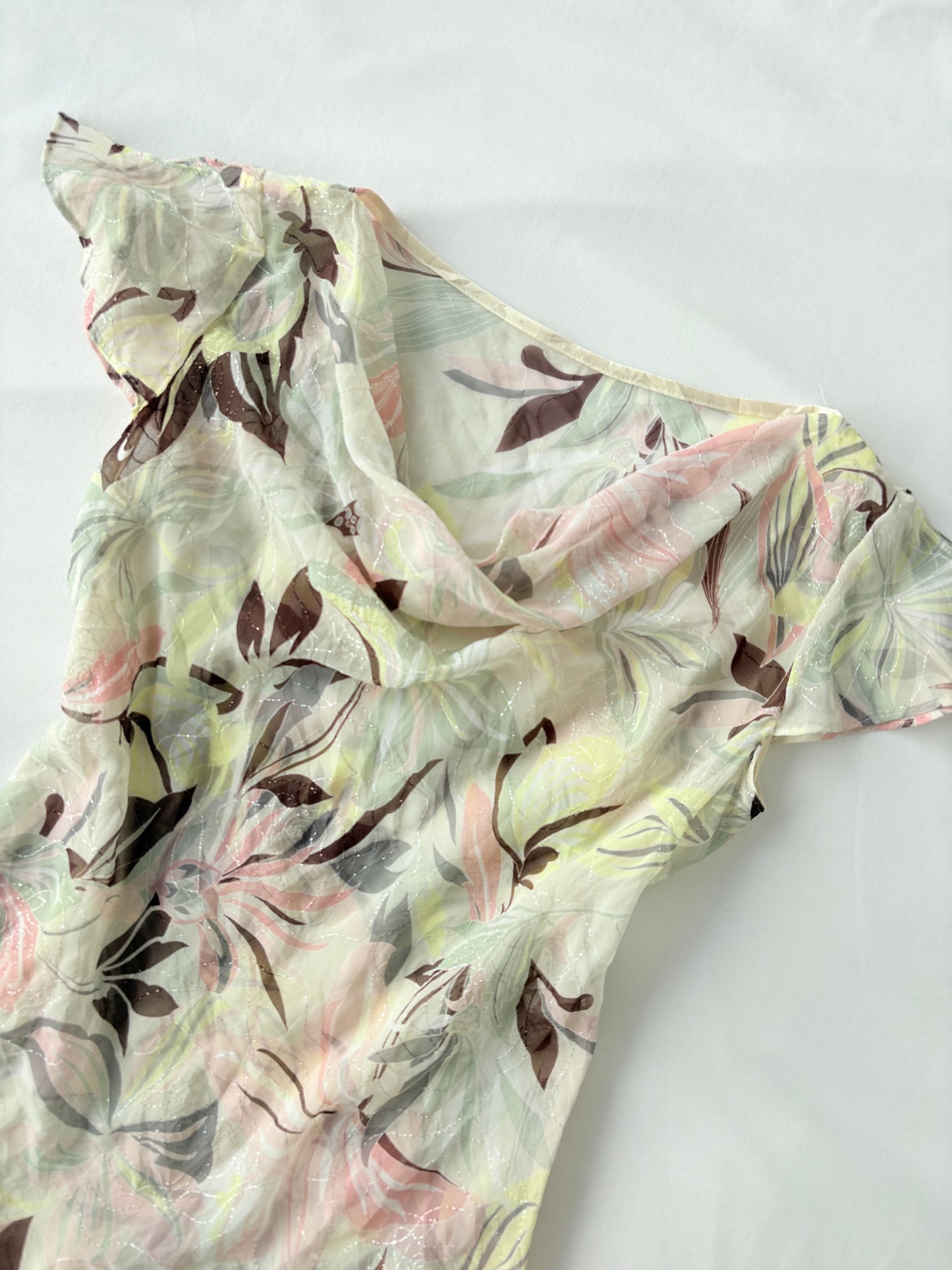 00’s Fairy cowl neck top | Size 6-8