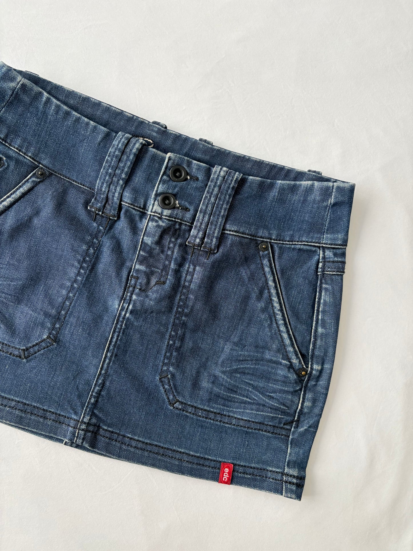 00’s Esprit denim mini skirt | Size 10