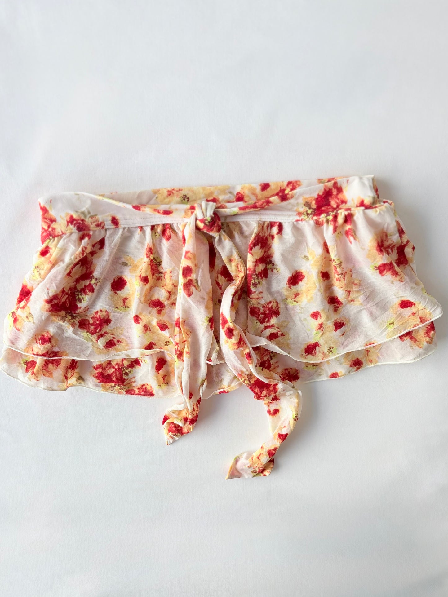 00’s Japanese knot mini skirt | Size 8
