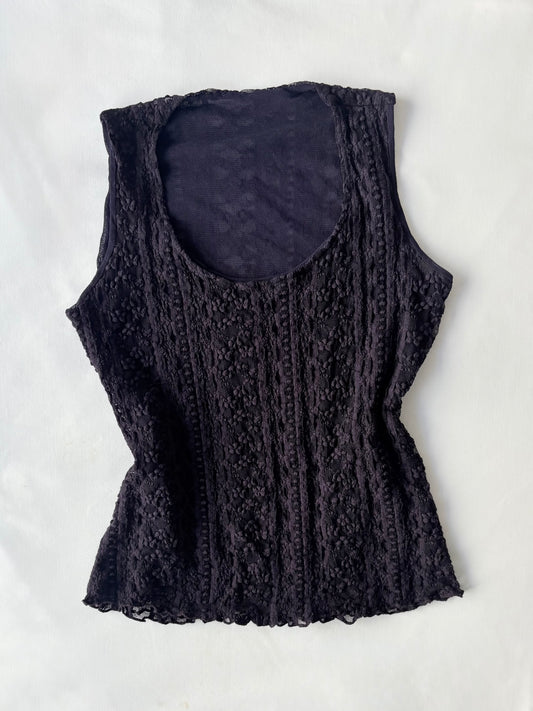 00’s Per Una deep purple top | Size 10