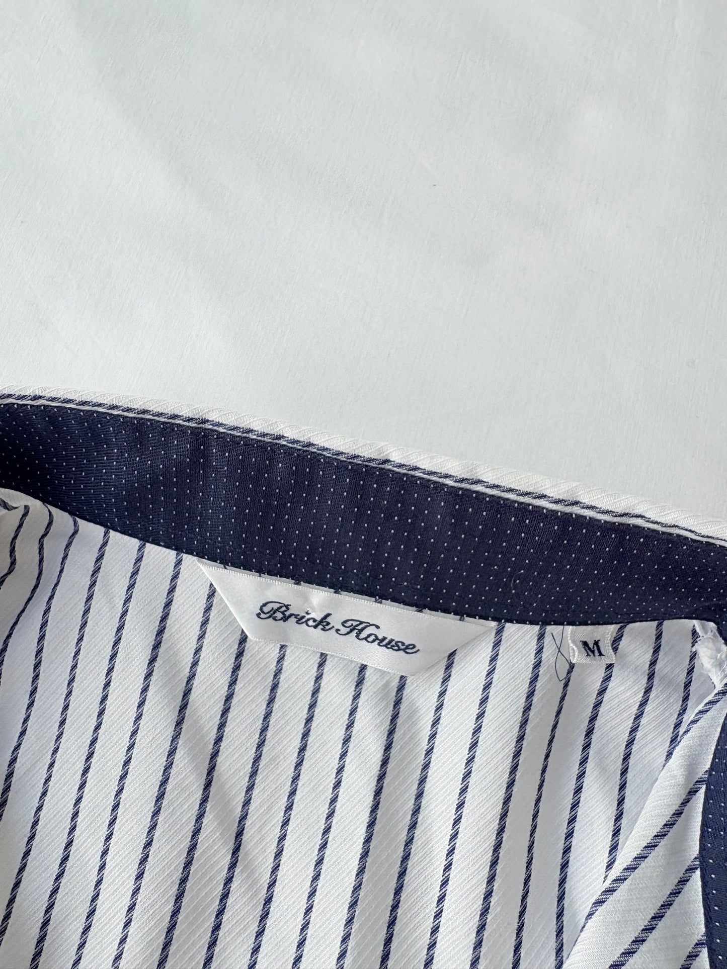 00’s Brick House cinched shirt | Size 10