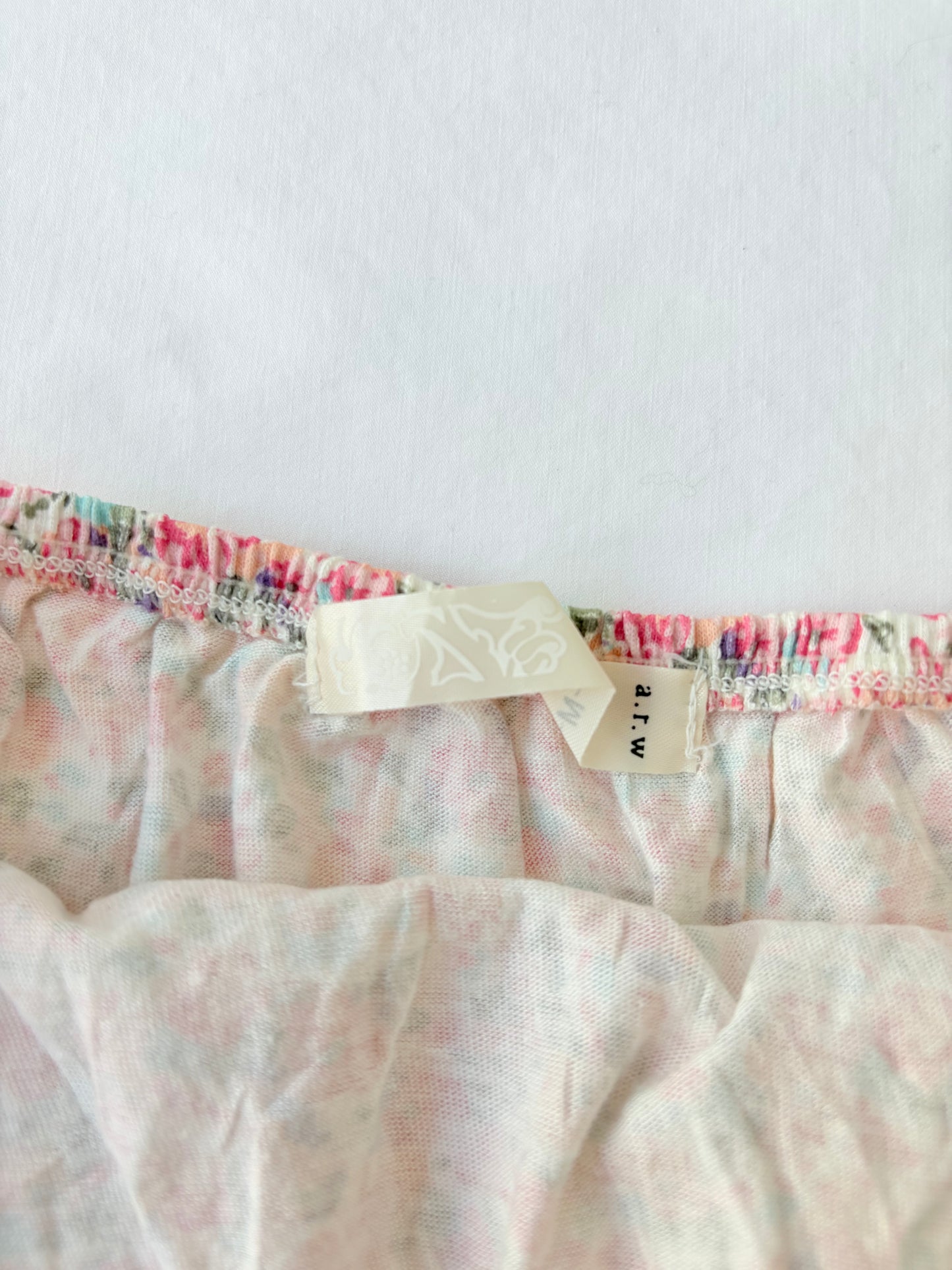 00’s Japanese floral halter top | Size medium