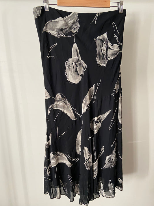 90’s Stax floral maxi skirt | Size 12