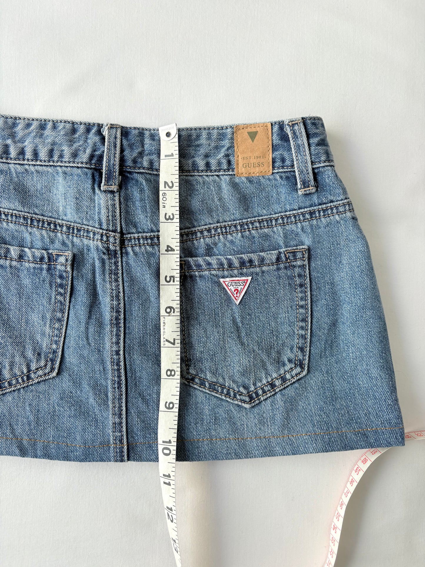 Guess denim mini skirt | Size 6