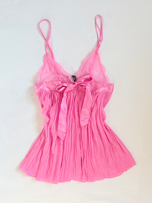 Victorias Secret babydoll pink cami | Size 6-8