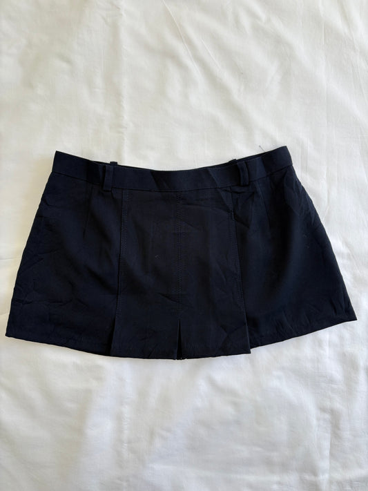 00’s Navy micro mini skirt | Size 8