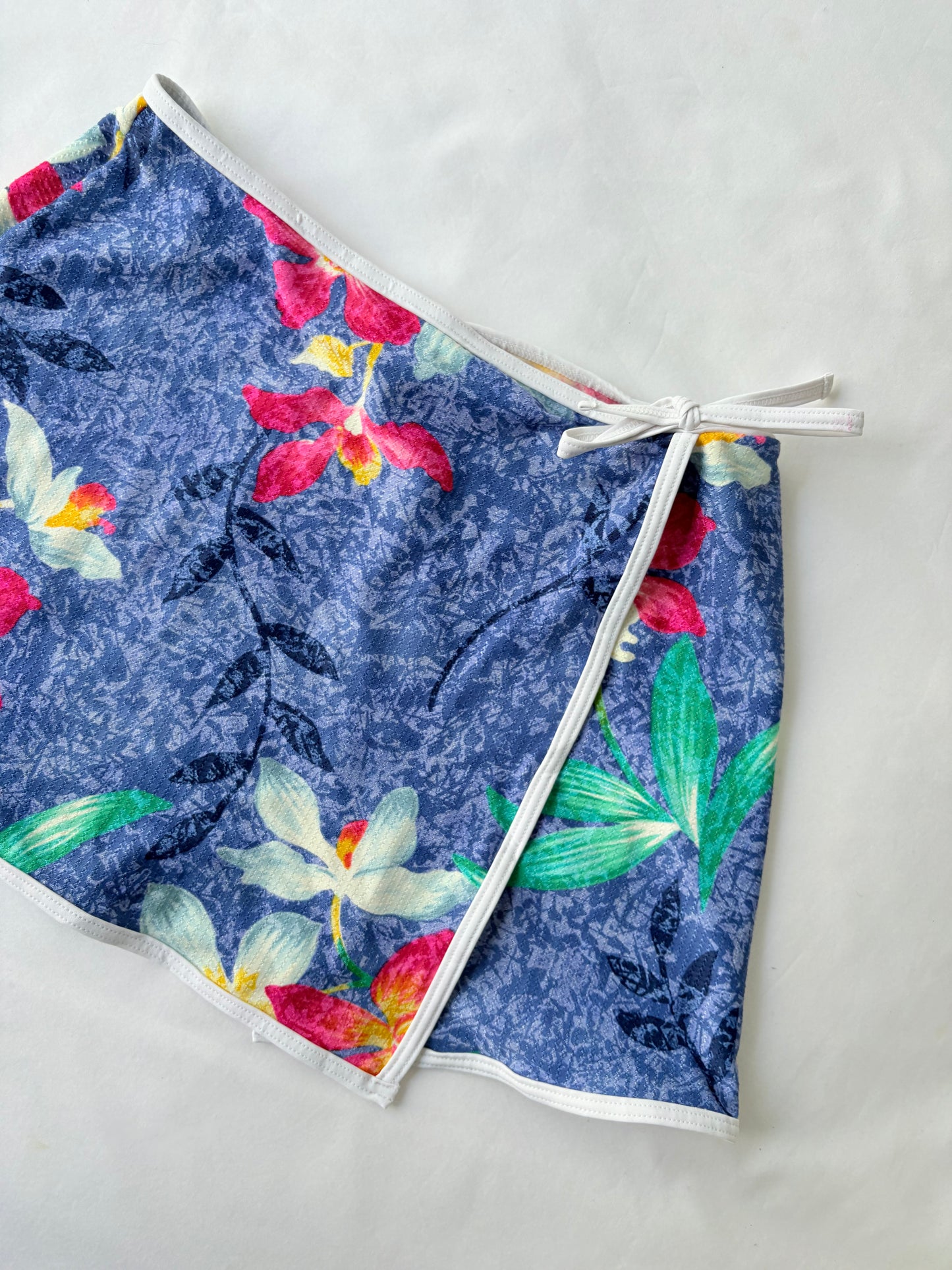 00’s Floral wrap mini skirt | Size 8