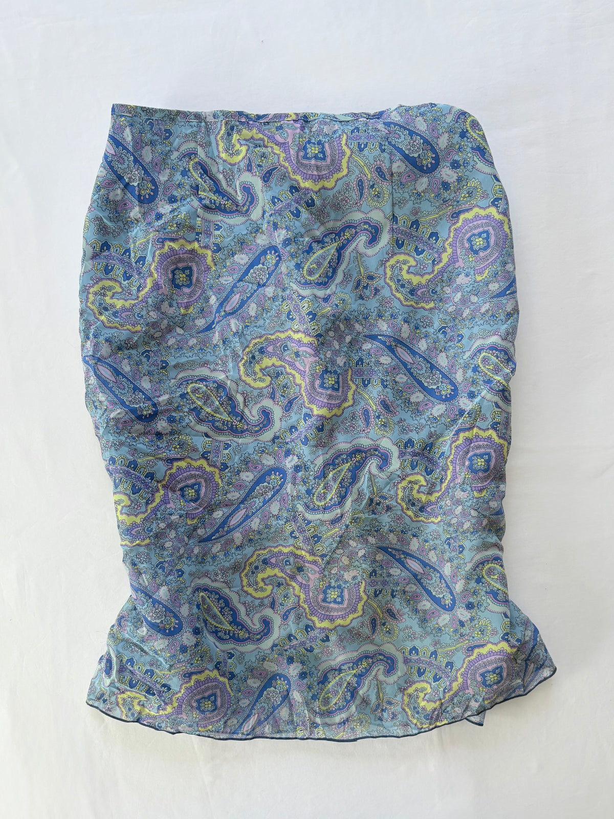 00’s Japanese paisley midi skirt | Size 4