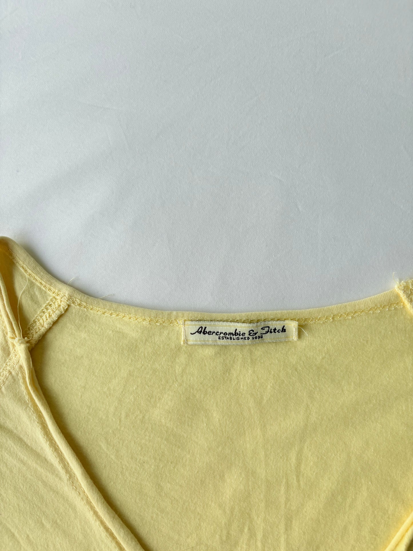 00’s Abercrombie yellow moose tee | Size medium