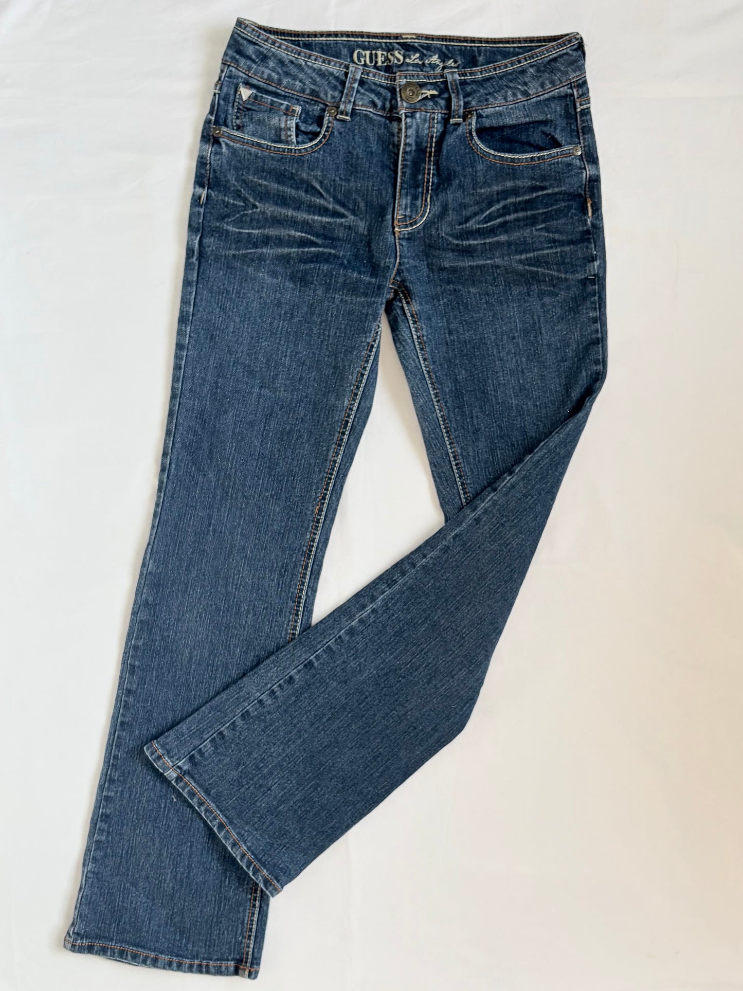 00’s Guess bedazzled bootcut jeans | Size 8