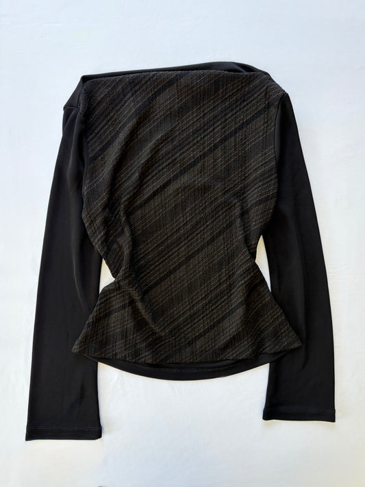 00’s Stax boat neck top | Size 12