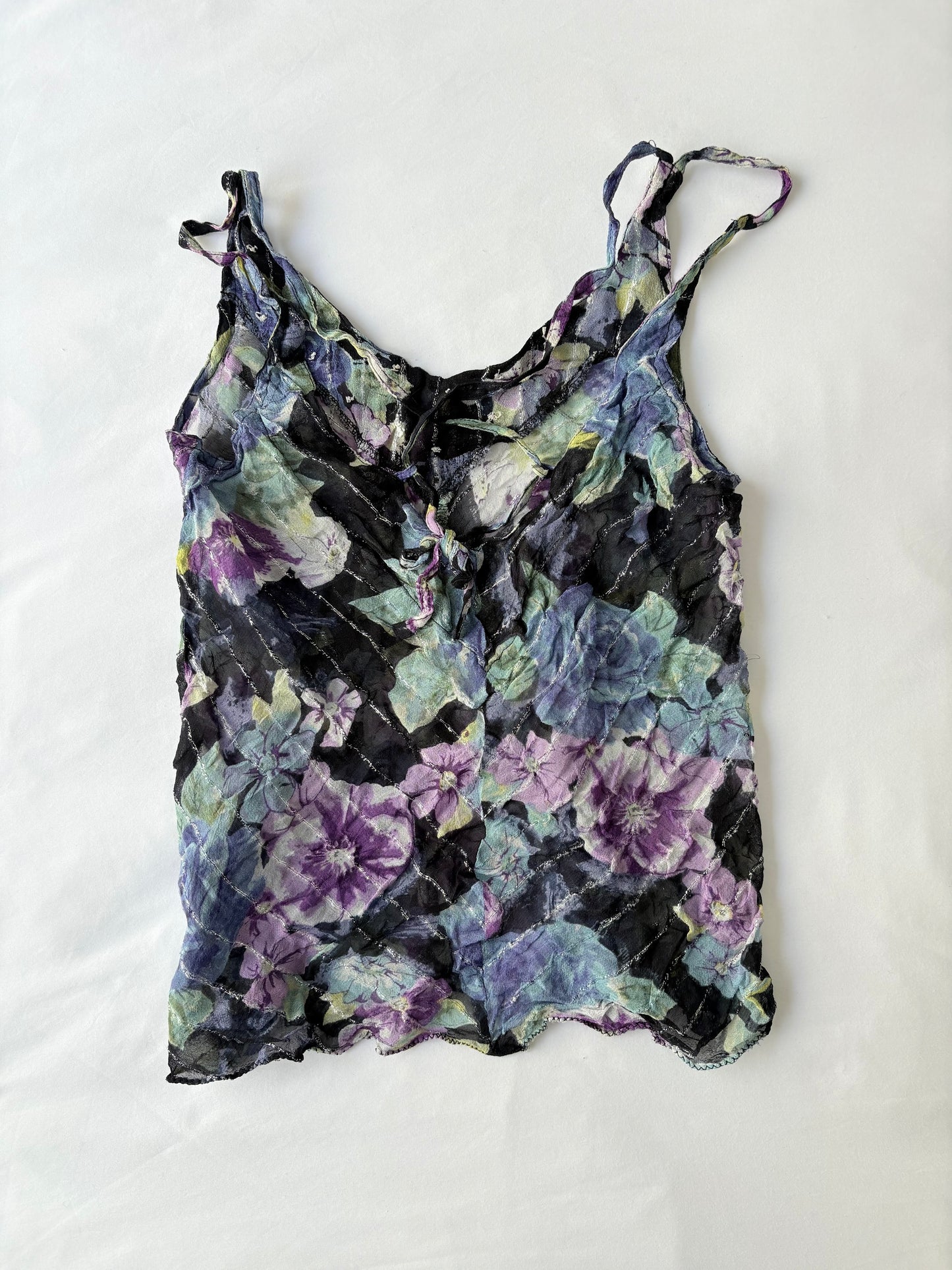 00’s Honeysuckle Rose sequin top | Size 8-10