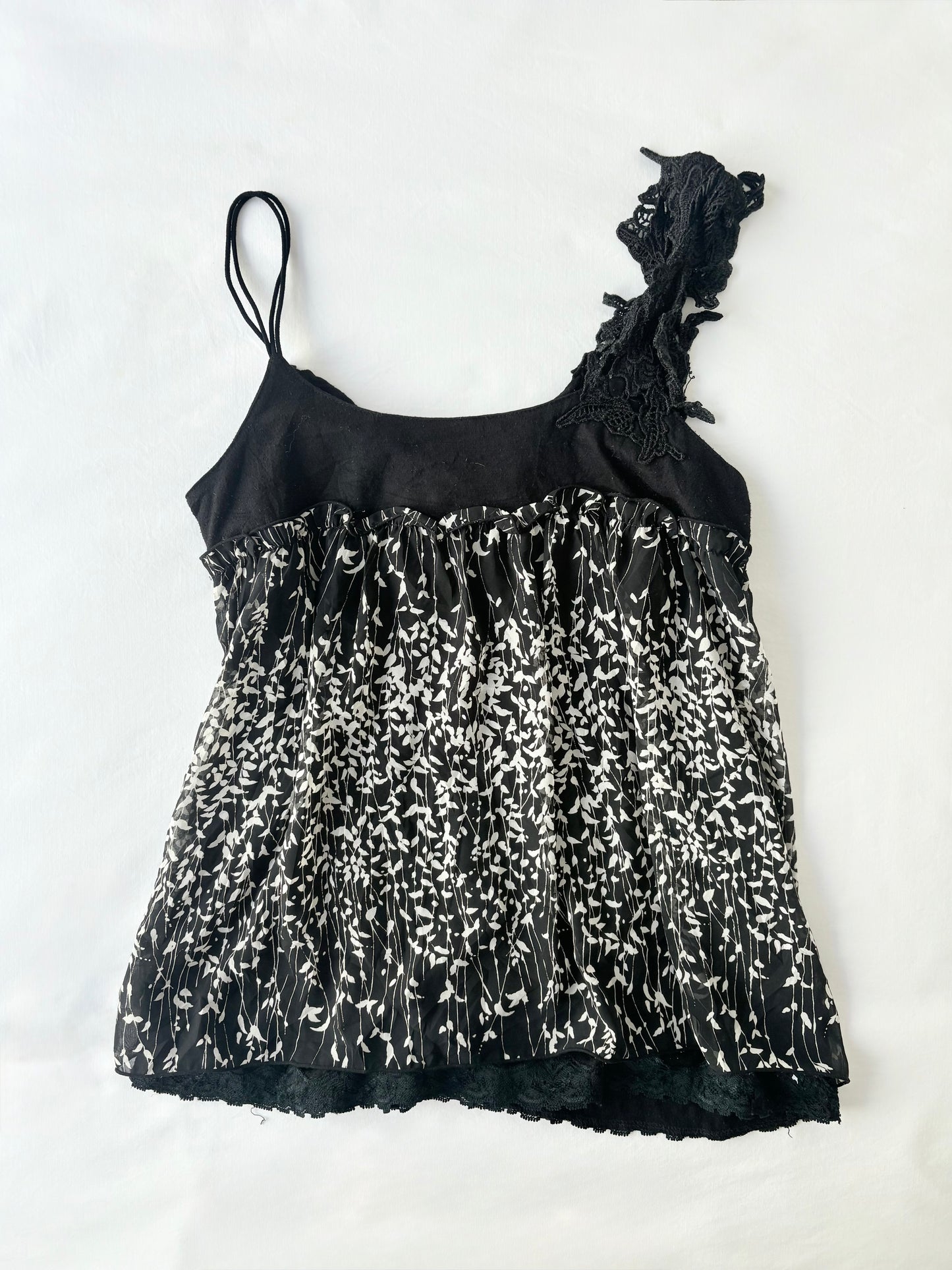 00’s Babydoll floral top | Size 12