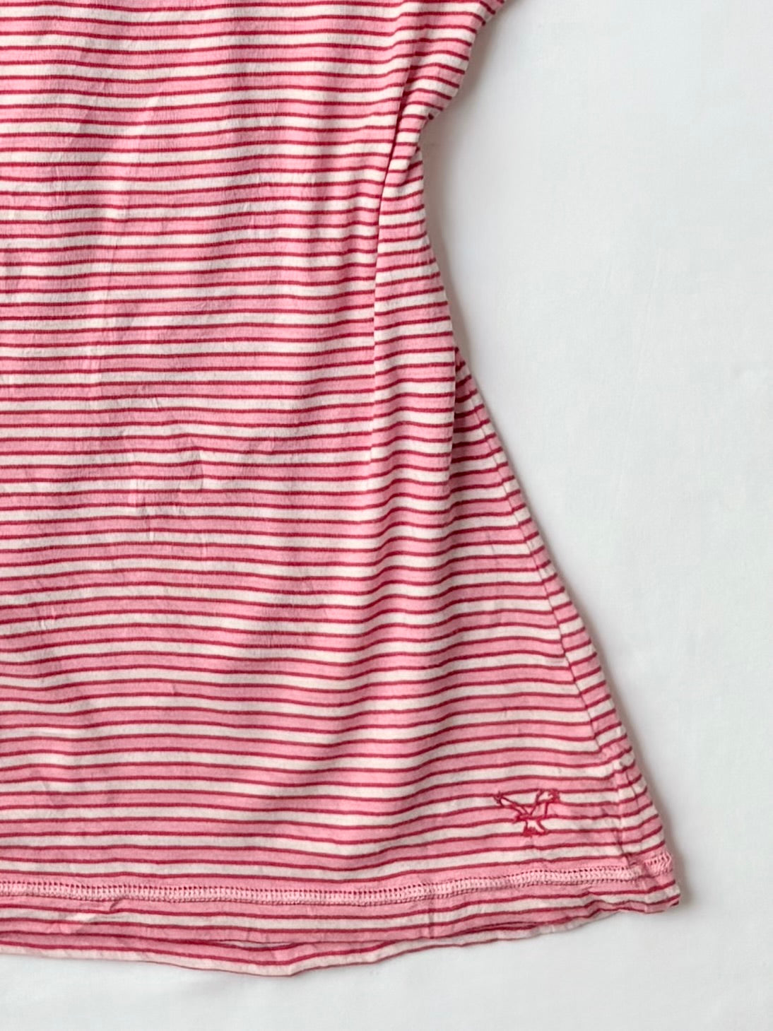 00’s American Eagle pink striped tank | Size medium