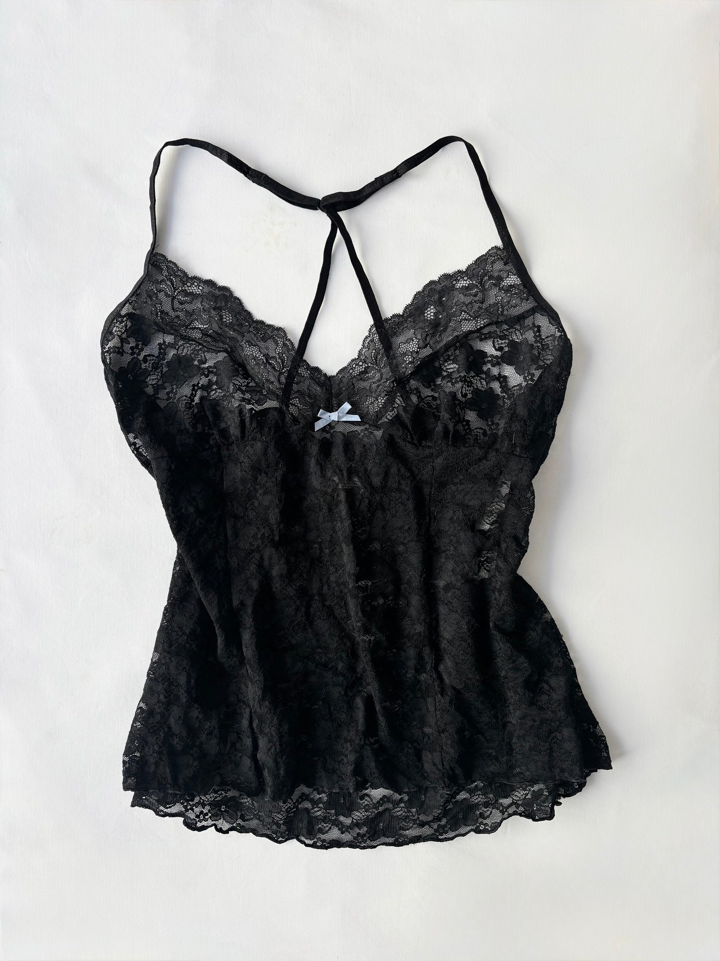 00’s Razor back lace top | Size 14
