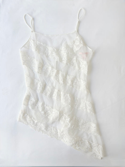 00’s Victorias Secret asymmetrical cami | Size 10-12