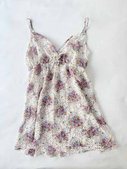 00’s Japanese floral slip dress | Size 12