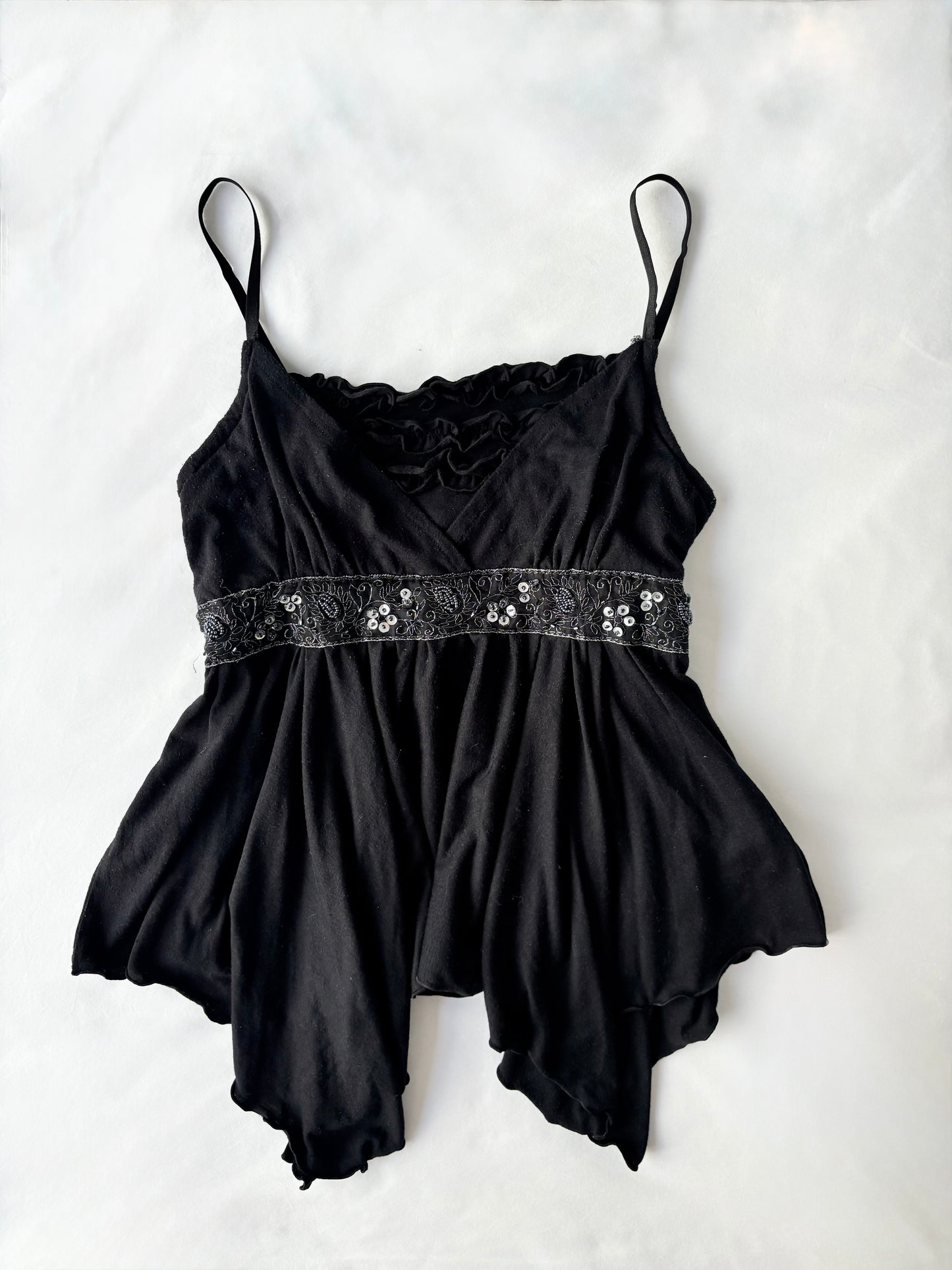 00’s Over Board beaded cami | Size 12