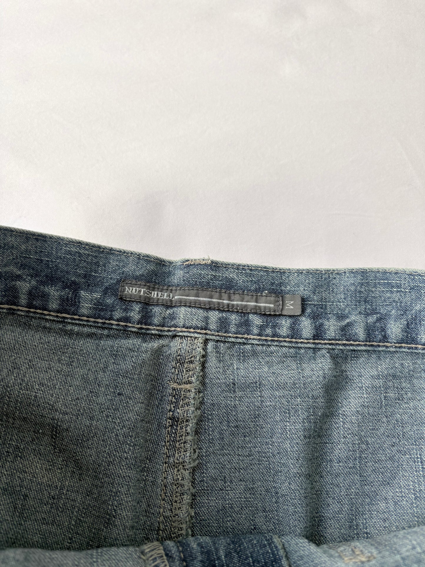00’s Nutshell denim midi skirt | Size 10