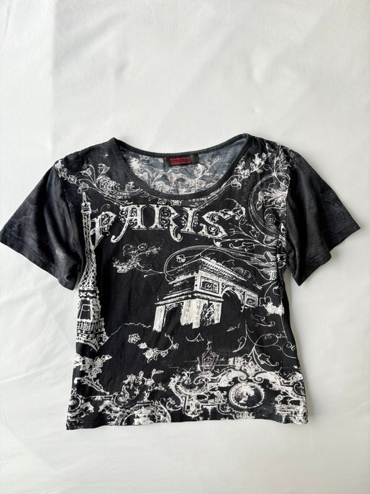 00’s Paris graphic tee | Size medium
