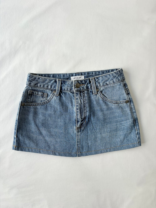 Guess denim mini skirt | Size 6