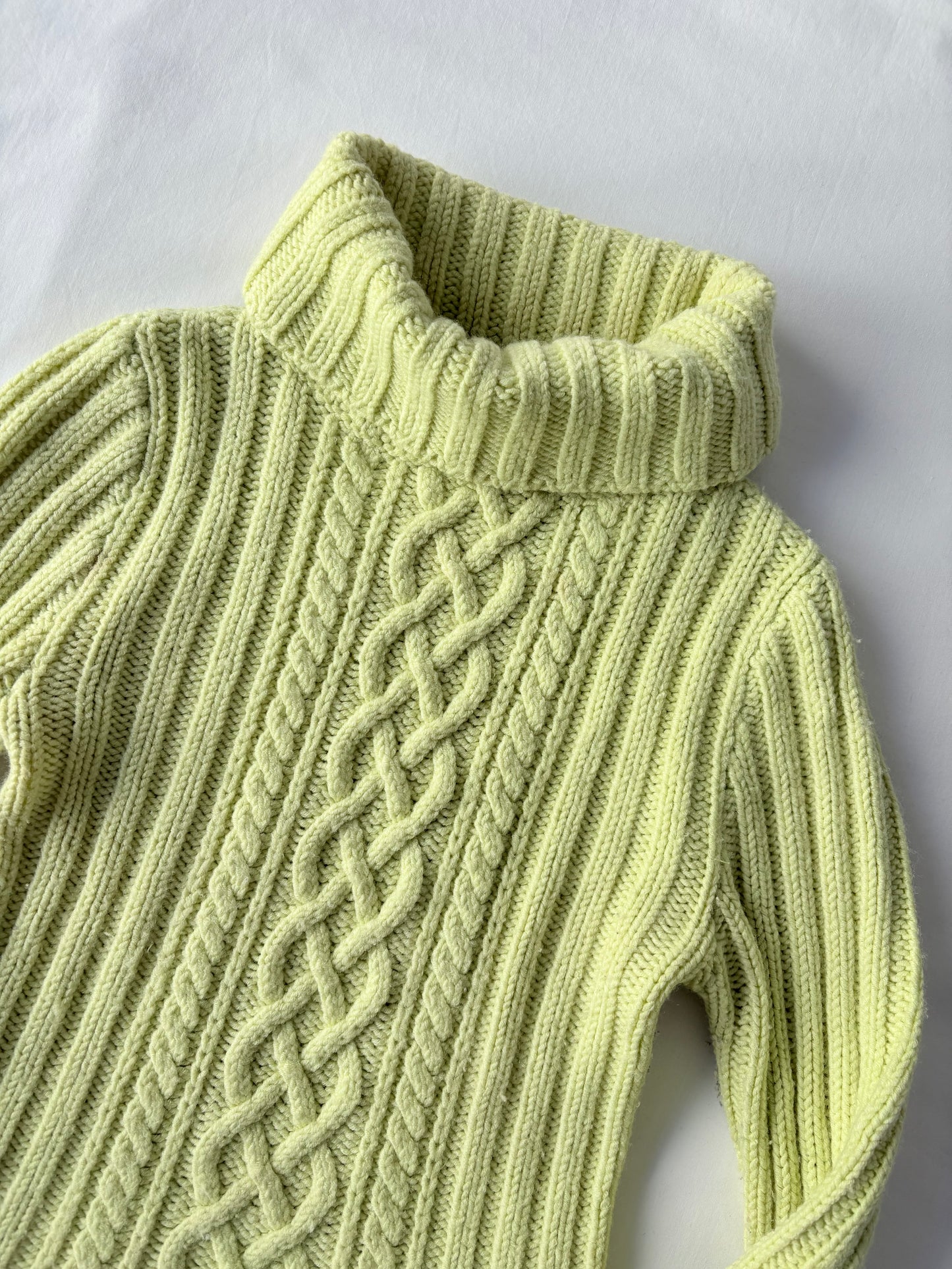 00’s Italian cable knit jumper | Size 8-10