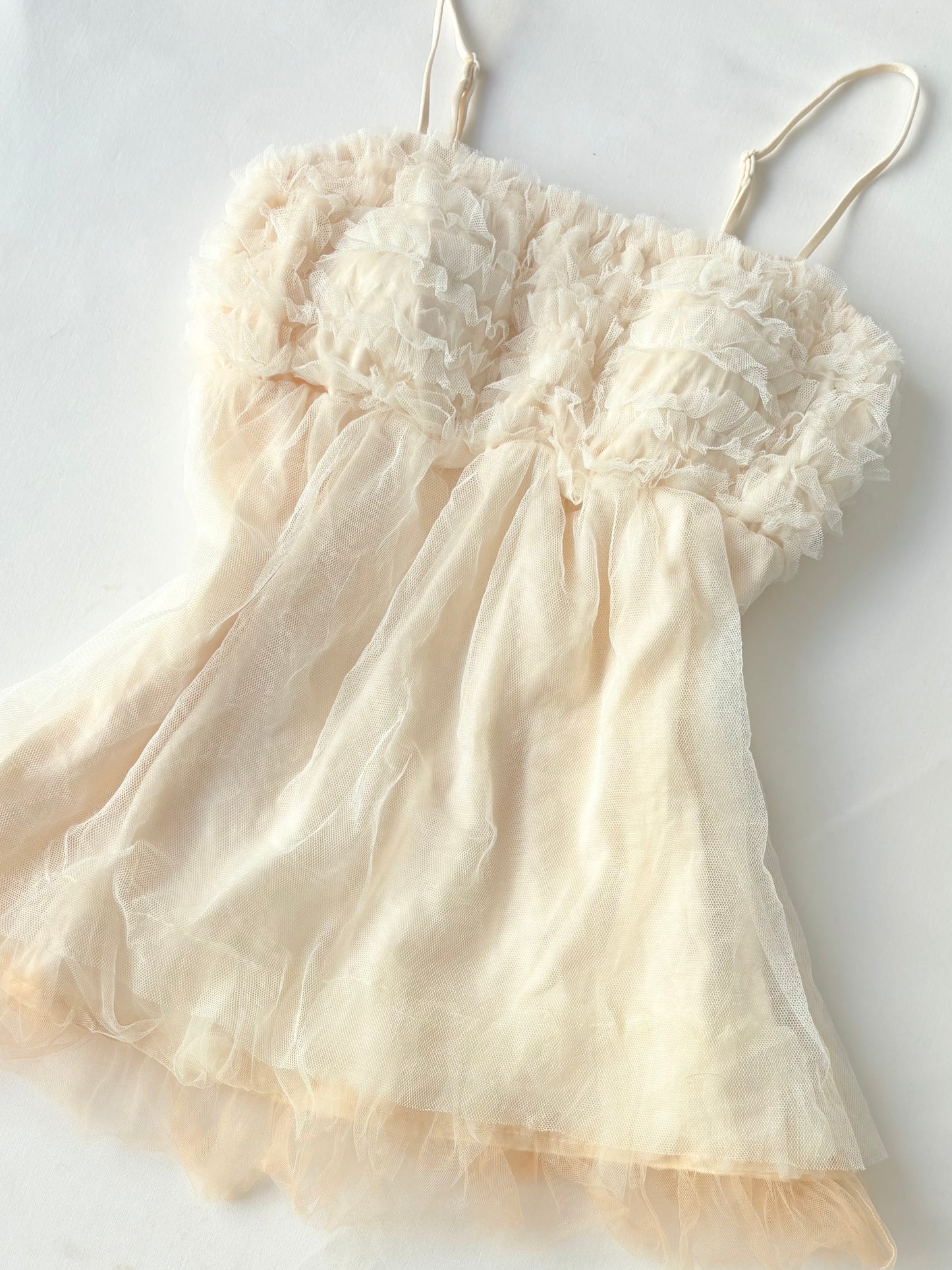 00’s Gelato tule babydoll top | Size 10