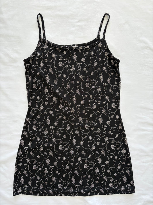 90’s Floral mini dress | Size medium