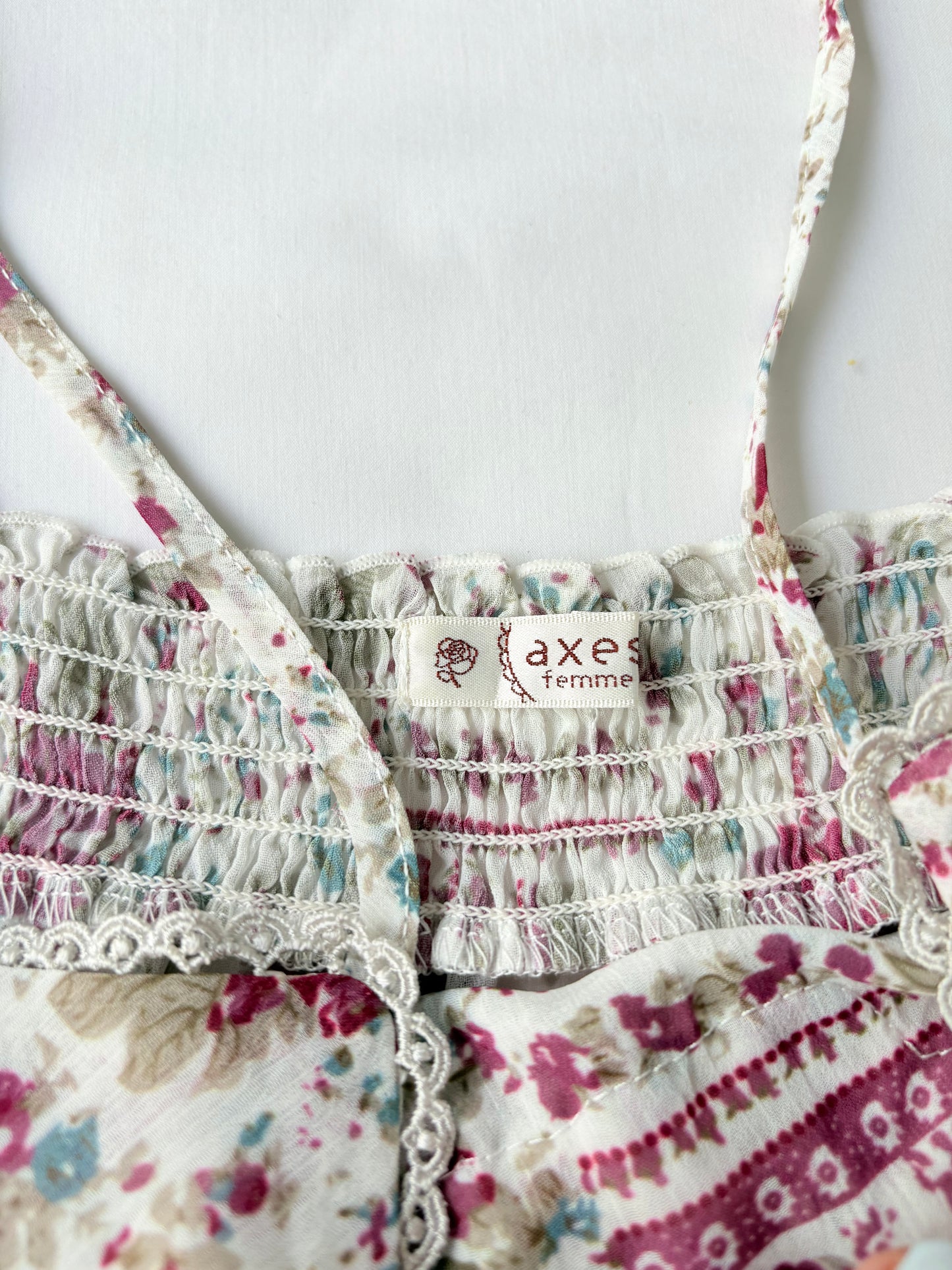 00’s Axes patterned cami | Size 10