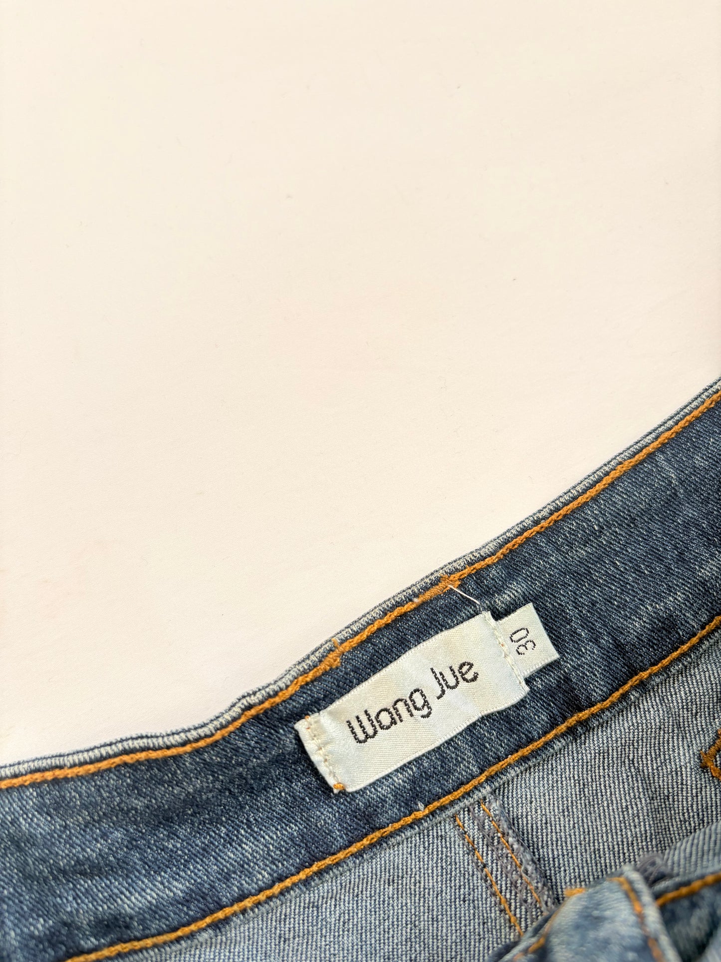 00’s Pleated denim mini skirt | Size 12