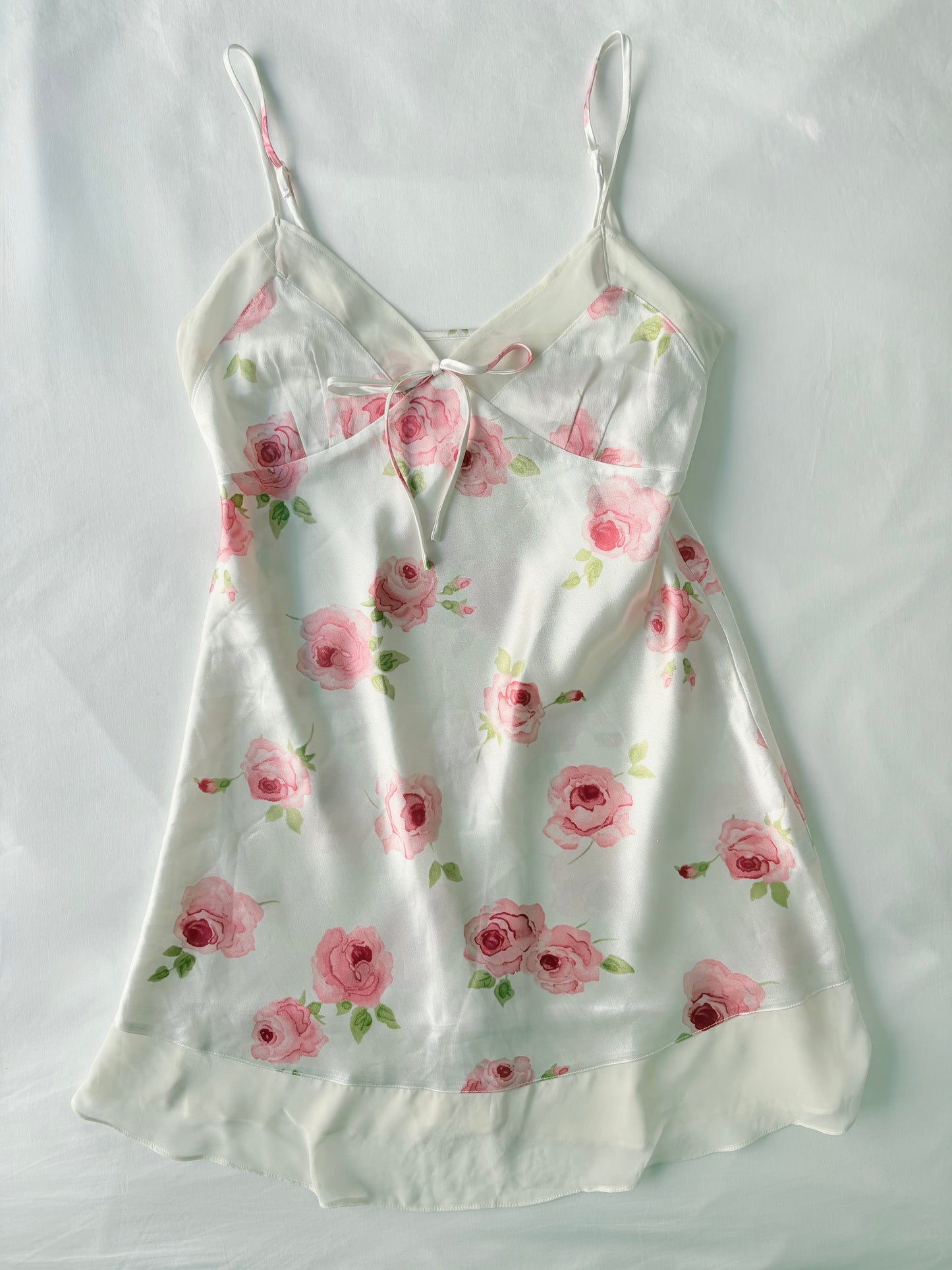 Floral mini slip dress | Size 10-12