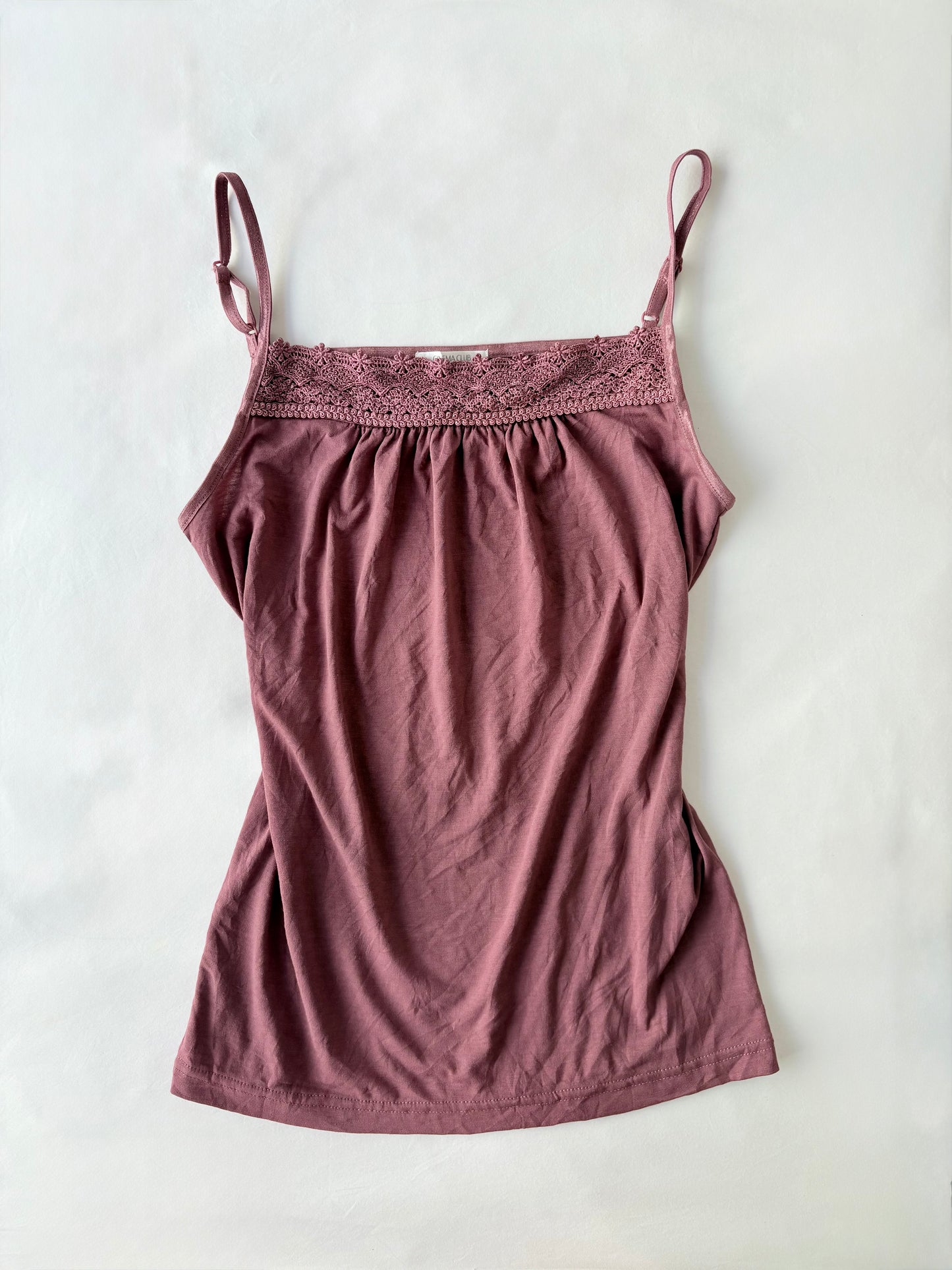 00’s Mauve Cinema Club cami | Size 12