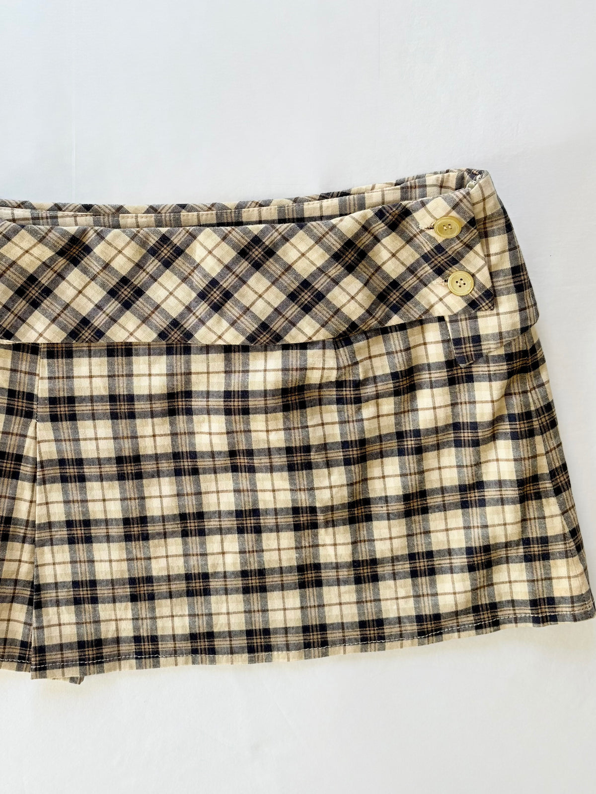 00’s Kinloch Anderson plaid mini skirt | Size 8