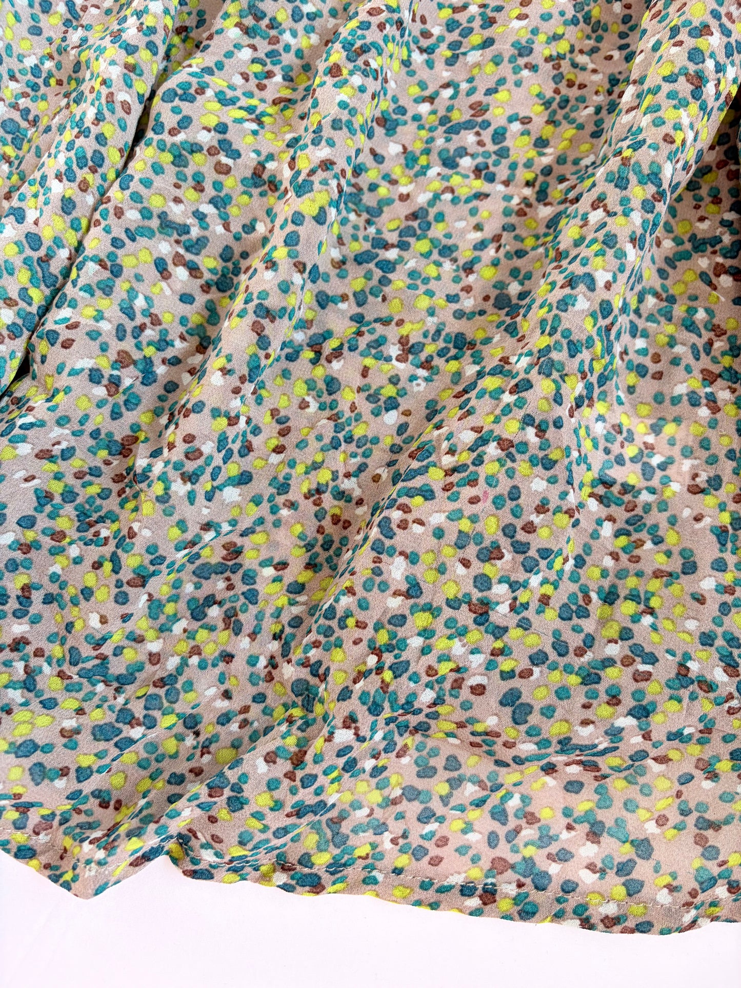 00’s Zinga babydoll green top | Size large
