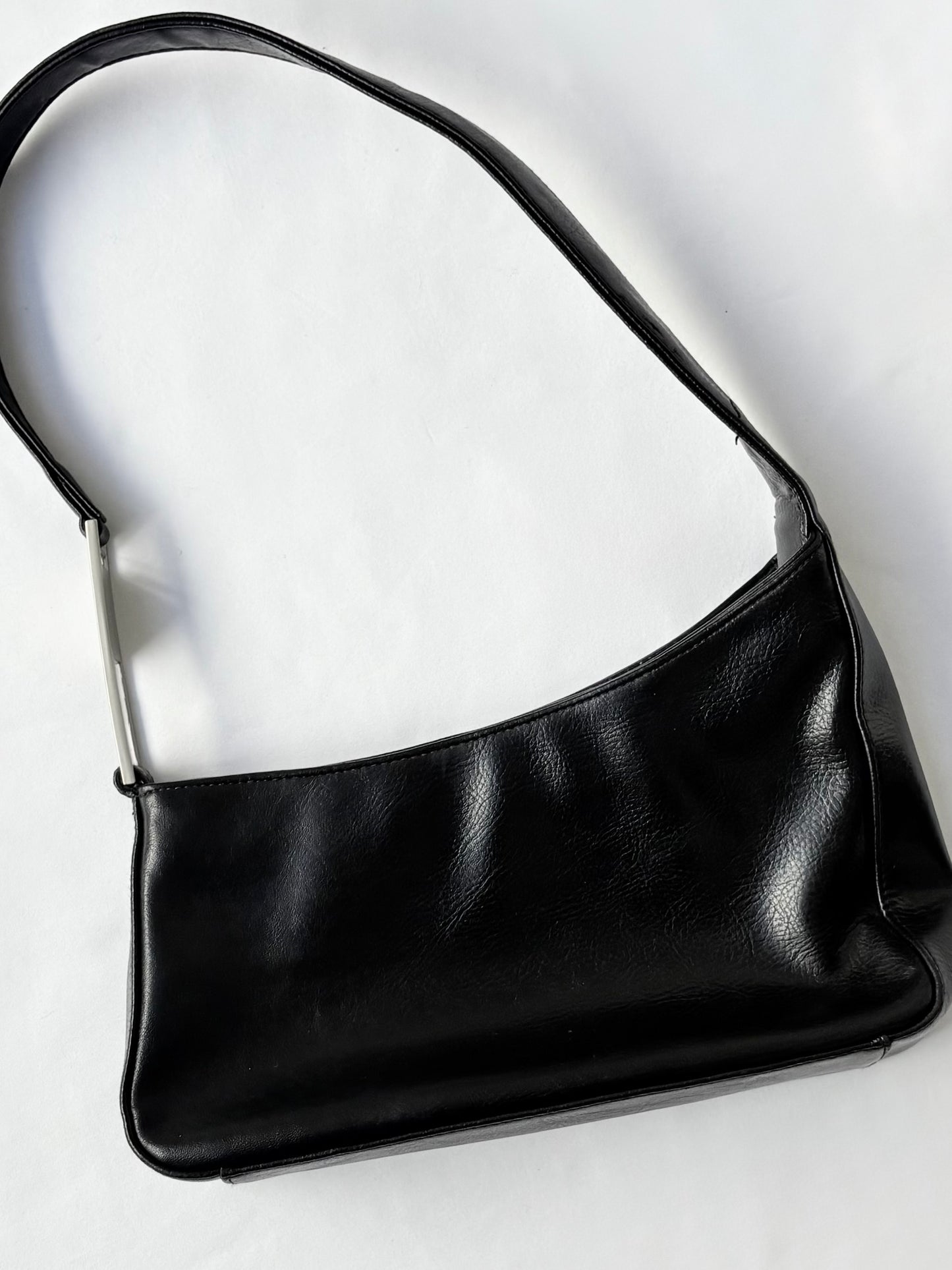 00’s River Island black shoulder bag