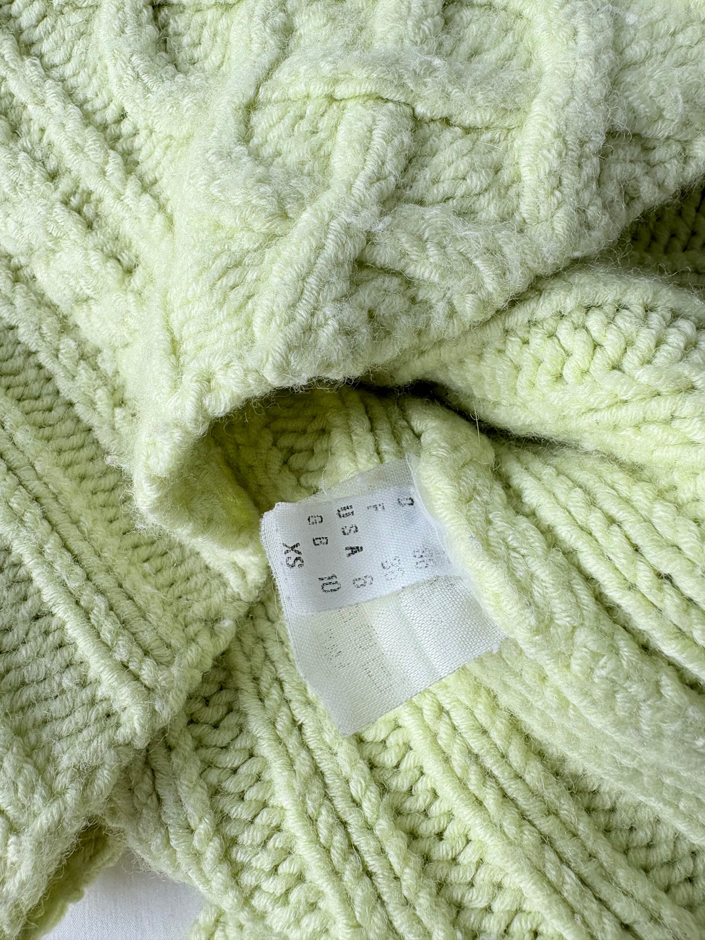 00’s Italian cable knit jumper | Size 8-10
