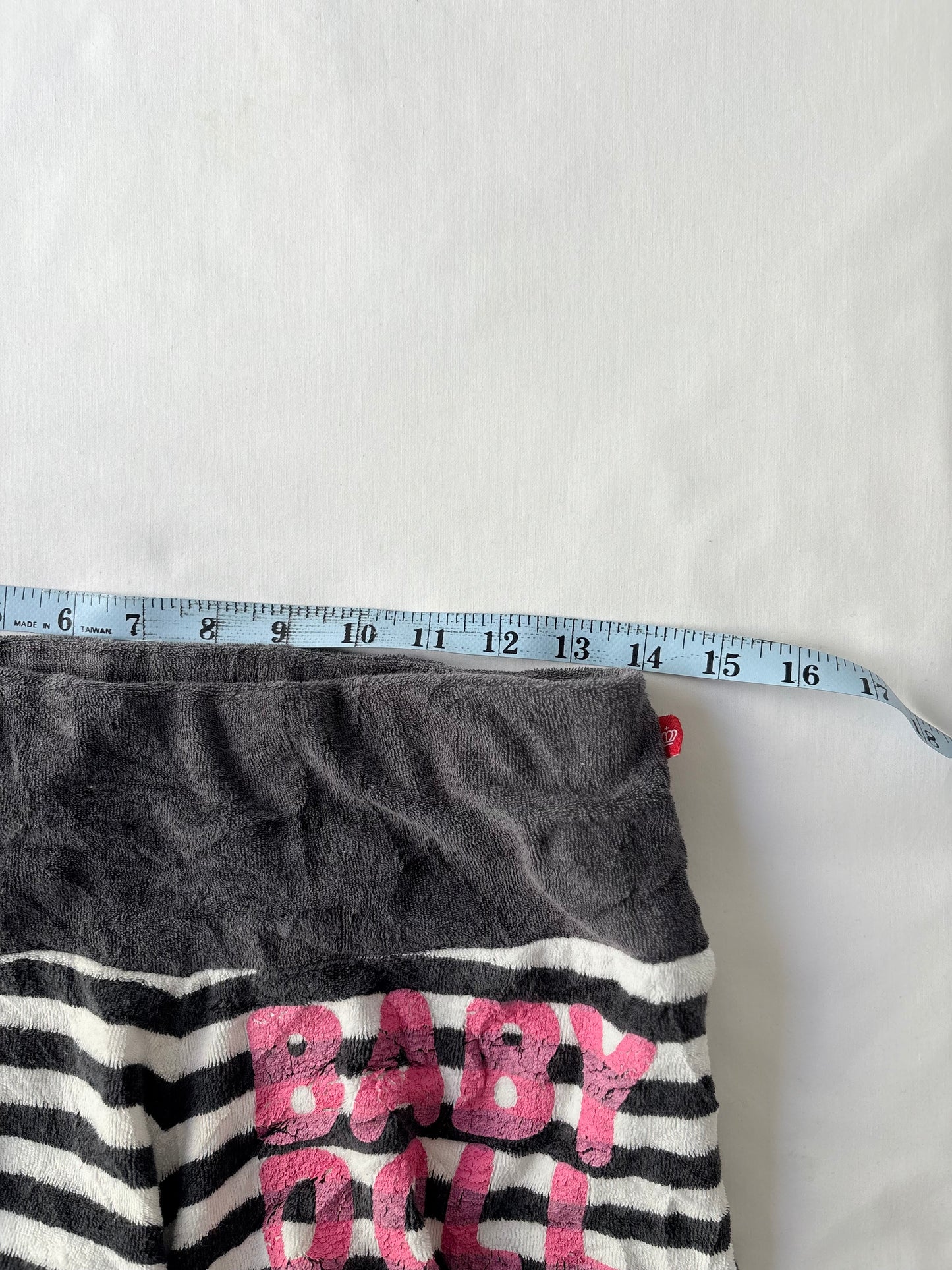 00’s Babydoll terry cloth striped shorts | Size 8-10