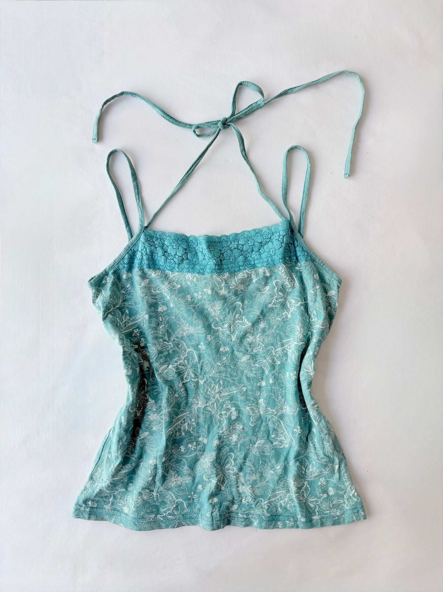 00’s Butterfly halter cami | Size 10-12