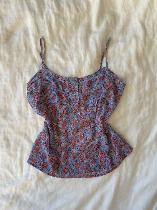00’s Floral cami | Size 8
