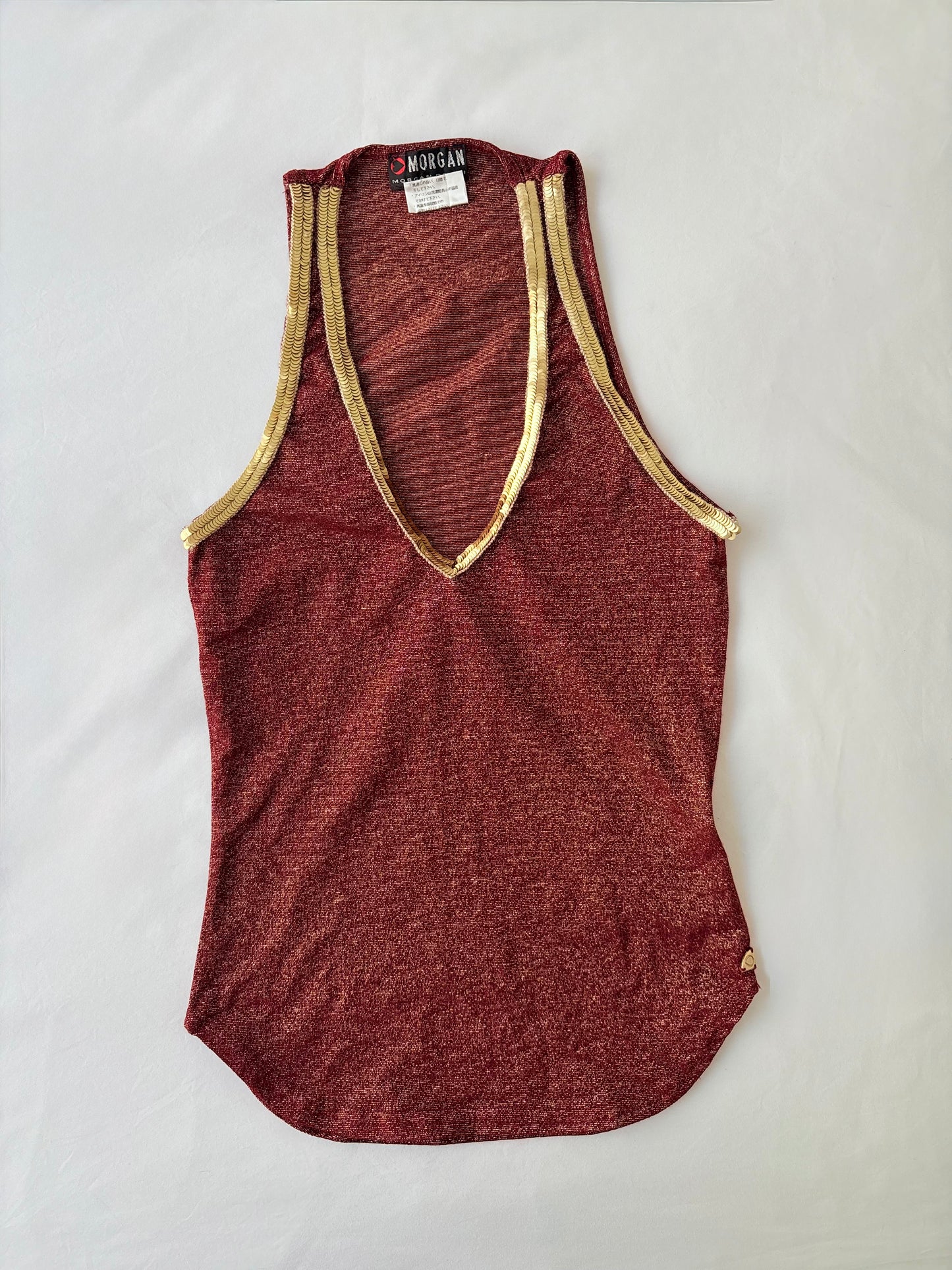 00’s Morgan De Toi glitter tank | Size XS