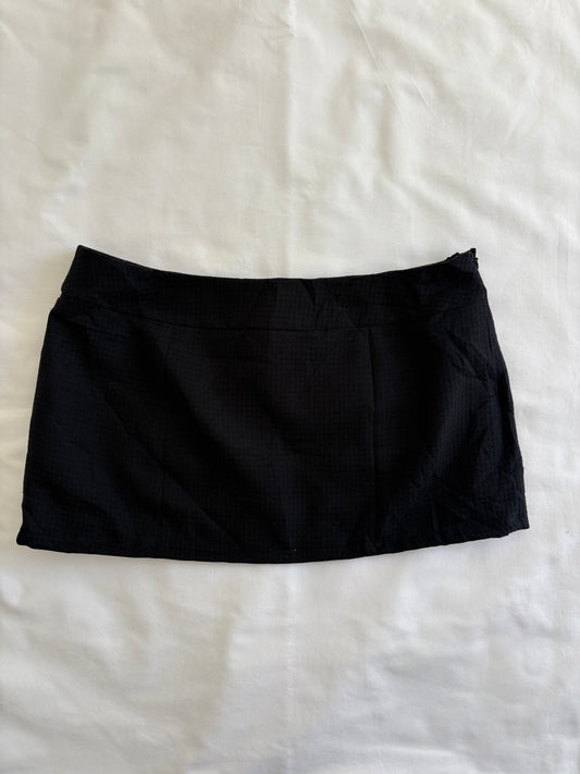 00’s Waffle micro mini skirt | Size 10