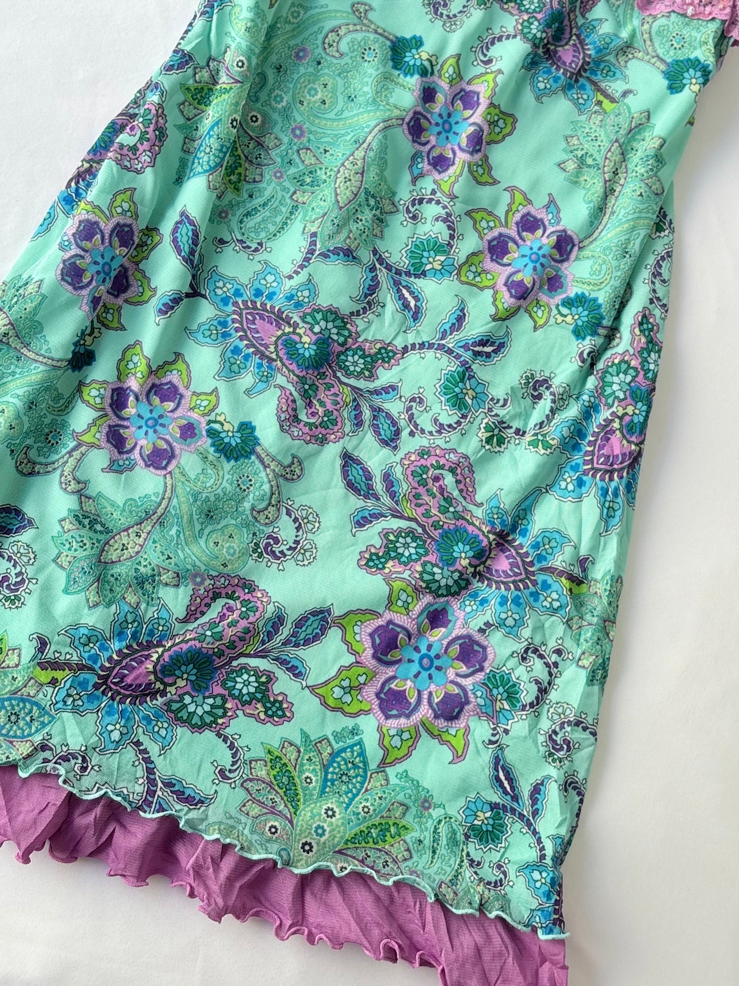 00’s Xhilaration paisley mini dress | Size medium