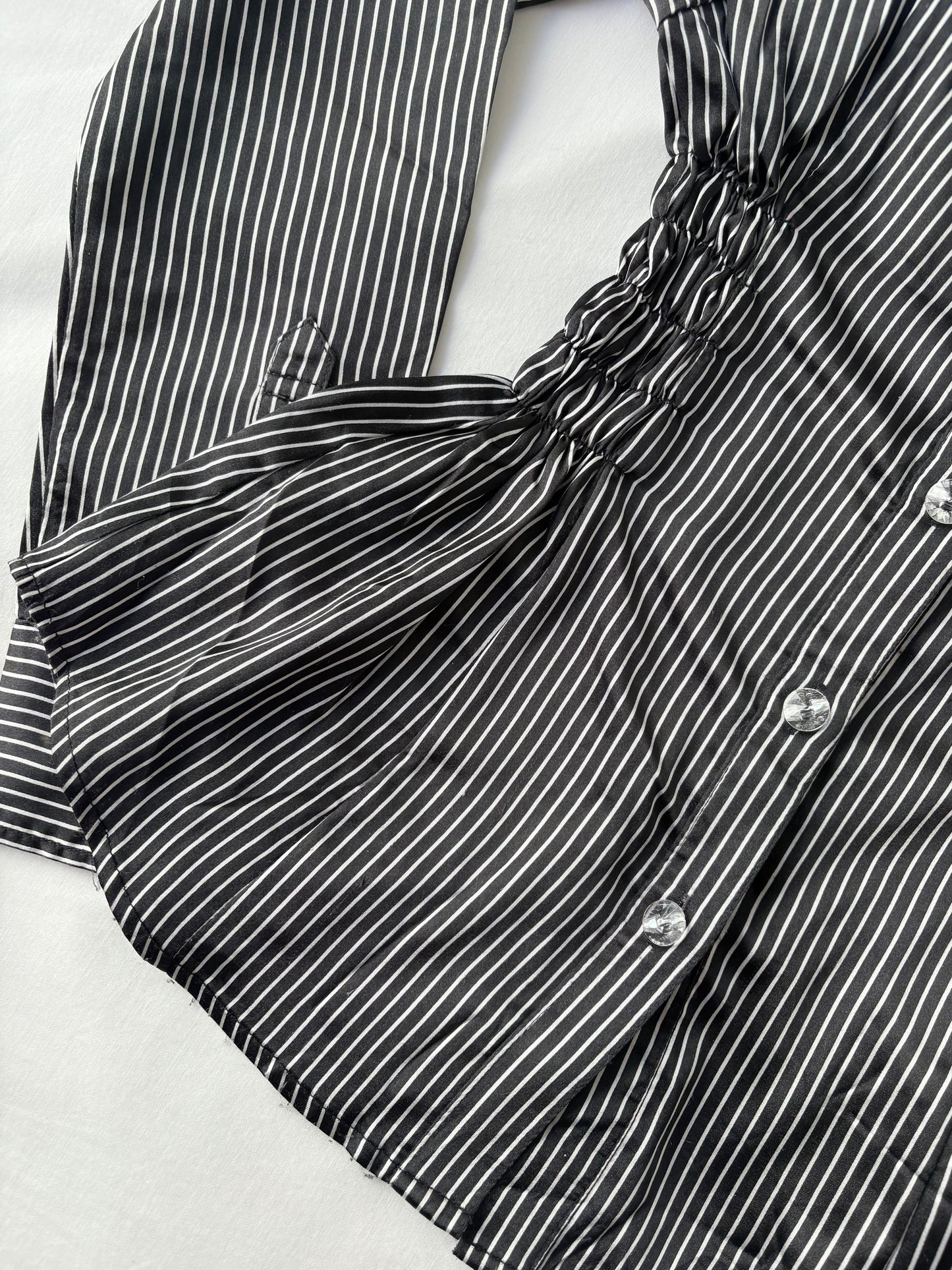 00’s Cecil McBee cinched shirt | Size 8