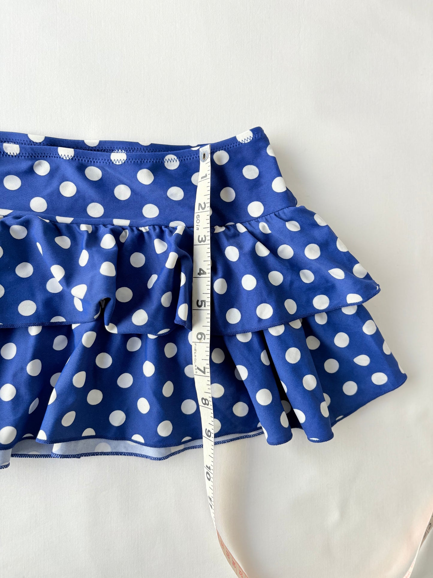 00’s Ruffle micro mini skirt | Size 6-8