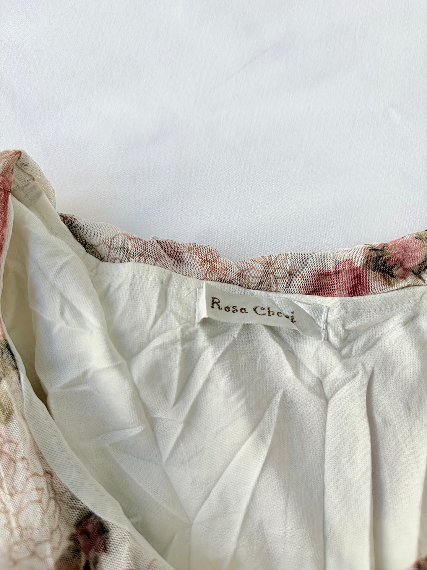 00’s Rosa Cheri ruffle tank | Size 10