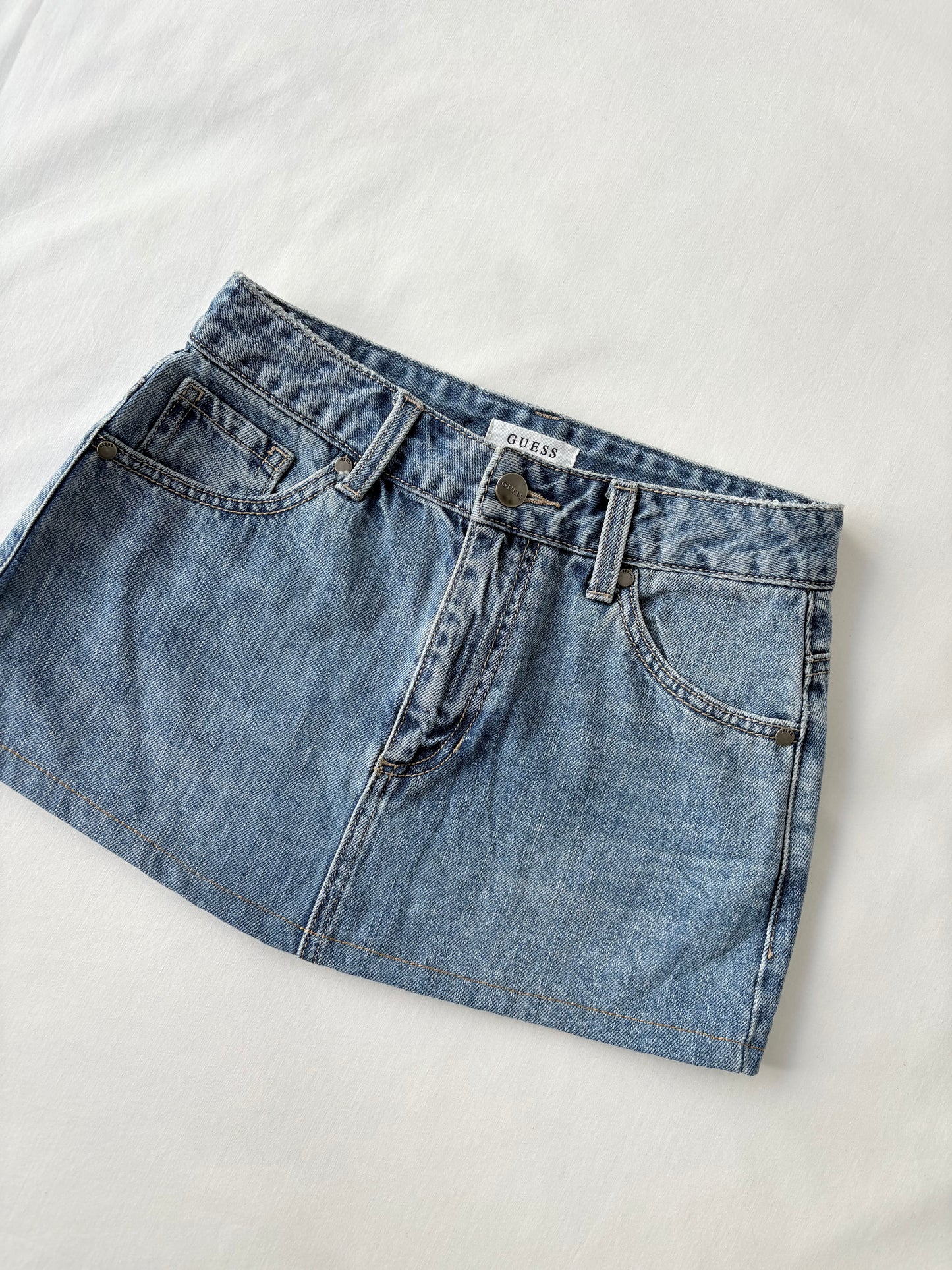Guess denim mini skirt | Size 6